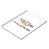 すべてDNA分子生物学のユーモアである ノートブック (左側)