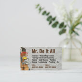 すべてHandyman Business Cardを実行する 名刺 (スタンド正面)