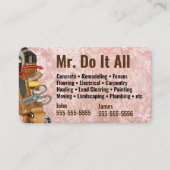 すべてHandyman Business Cardを実行する 名刺 (正面)