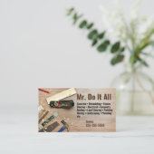 すべてHandyman Business Cardを実行する 名刺 (スタンド正面)