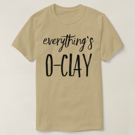 すべてOClay 6 Tシャツ (デザイン正面)