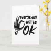 すべてOkの放射線技師 カード (黄色い花)