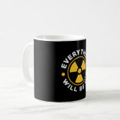 すべてOkの放射線技師 コーヒーマグカップ (正面左)