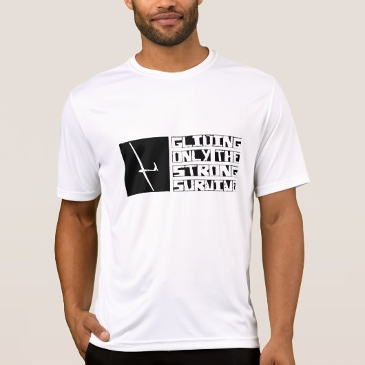 すべることは生き延びます Tシャツ (正面)