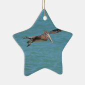すべるペリカン セラミックオーナメント (右)