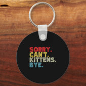 すまおもしろいい子猫も産めない。動物愛好家、猫 キーホルダー (正面)
