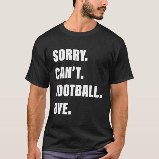 すまないサッカーバイ Tシャツ (正面)