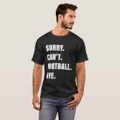 すまないサッカーバイ Tシャツ (正面フル)