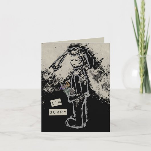 すまないシニバニー カード (正面)