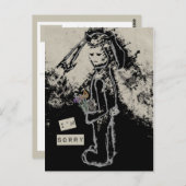 すまないシニバニー ポストカード (正面/裏面)