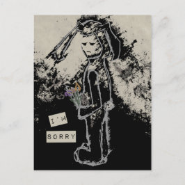 すまないシニバニー ポストカード