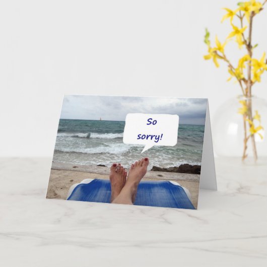 すまないターニング50!~であれ素晴らしば カード (黄色い花)