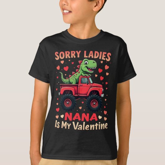 すまないレディースナナは私のバレンタイン Tシャツ (正面)