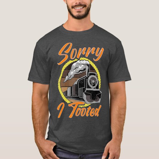 すまない列車のエンジニアの恋人のギフトに乗った Tシャツ (正面)