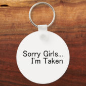 すまない女の子が連れて行った キーホルダー (正面)