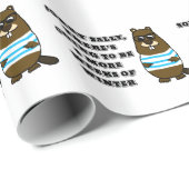 すまんサリー、冬の6週間 ラッピングペーパー (ロールコーナー)