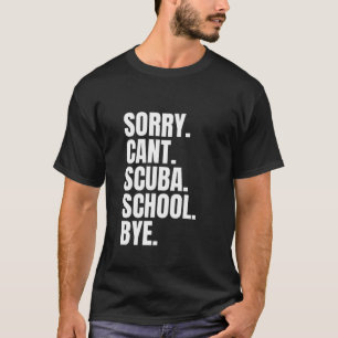 すまんスキューバ学校の別れ Tシャツ