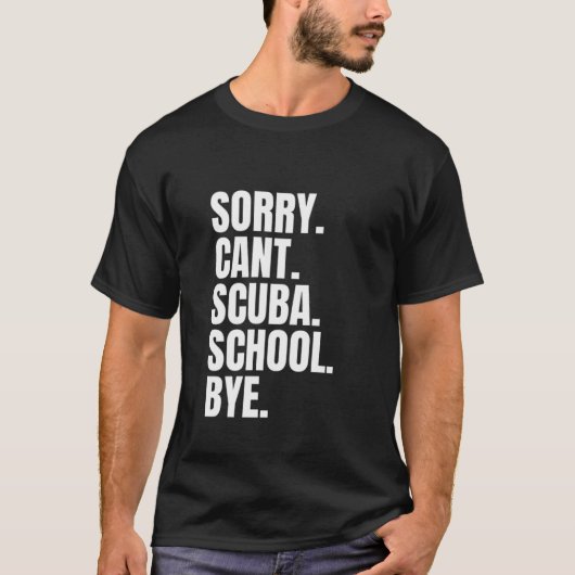すまんスキューバ学校の別れ Tシャツ (正面)