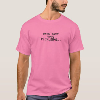 すまんピクルボールバイピクルバおもしろいー Tシャツ