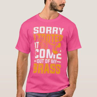 すまんラッパ来に真鍮から手を差し出して Tシャツ