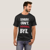 すまん泳ぐことができない Tシャツ (正面フル)
