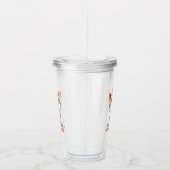 すまん目が転が大きかった？- Sassy Cat アクリルタンブラー (右)