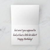 すまん見て誕生日 カード (内部)