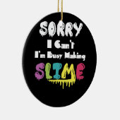 すみませんが、Tシャ忙しツにヌメを作れません セラミックオーナメント (右)