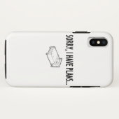 すみません予定があります Case-Mate iPhoneケース (裏面(横))