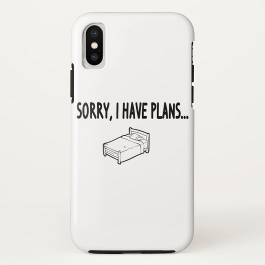 すみません予定があります Case-Mate iPhoneケース (裏面)
