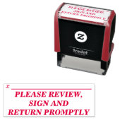 「すみやかに復刻、署名、復刻を願う」 セルフインキングスタンプ (インサイチュ)