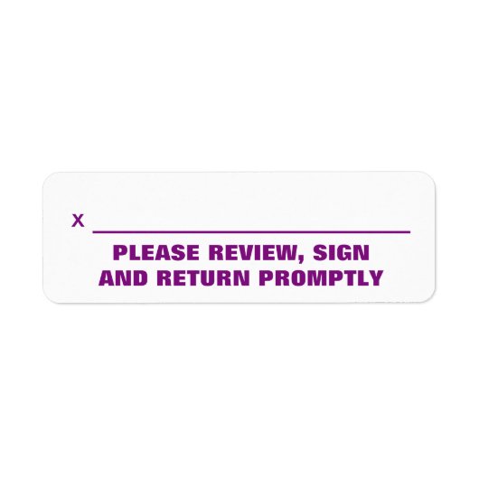 「すみやかに復刻、署名、復刻を願う」ラベル ラベル (正面)