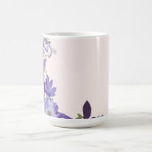 すみれの花々 コーヒーマグカップ (中央)