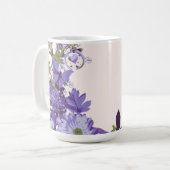 すみれの花々 コーヒーマグカップ (正面左)