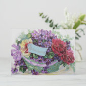 すみれの花かご フローラルフラワー (スタンド正面)
