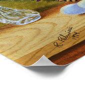 すみれ及び卵かご ポスター (角)