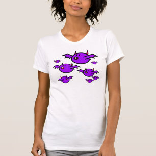 すみれ色のこうもり Tシャツ