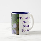 すみれ色のコーヒー・マグ ツートーンマグカップ (正面右)