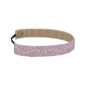 すみれ色のレース アスレチックヘッドバンド (左)