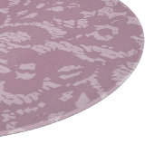 すみれ色のレース カッティングボード (角)
