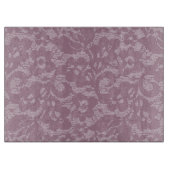 すみれ色のレース カッティングボード (正面)