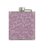 すみれ色のレース フラスク (裏面)