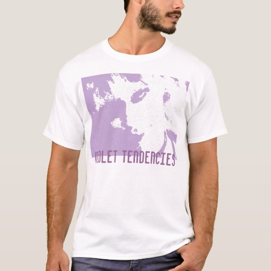 すみれ色の傾向 Tシャツ (正面)