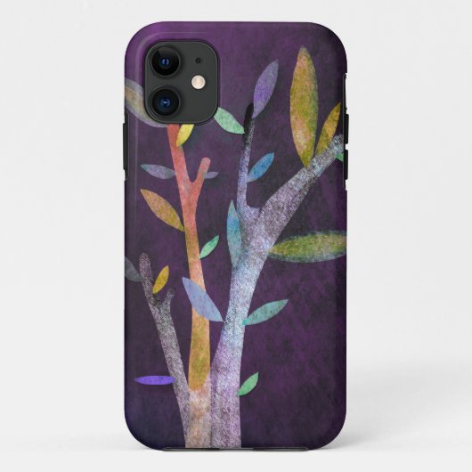 すみれ色の木の箱 Case-Mate iPhoneケース (裏面)