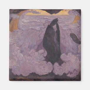 すみれ色の波、c.1895-6 マグネット