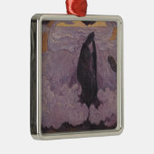 すみれ色の波、c.1895-6 メタルオーナメント (右)