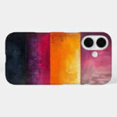 すみれ色の燃えさかる野原 Case-Mate iPhoneケース (裏面 (横))