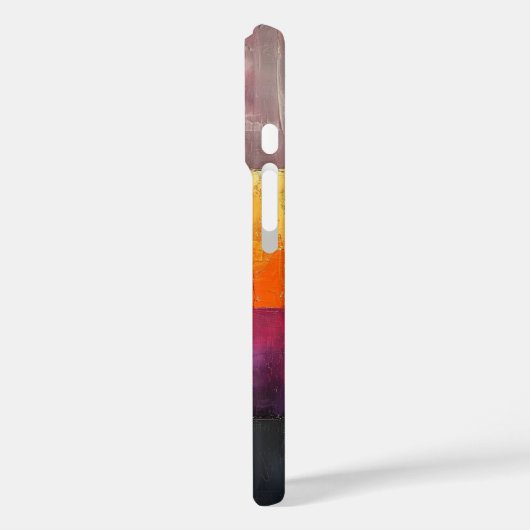 すみれ色の燃えさかる野原 Case-Mate iPhoneケース (裏面 / 左)