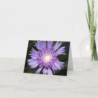 すみれ色の花Notecard カード