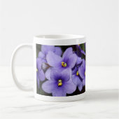 すみれ色のBoquet コーヒーマグカップ (左)